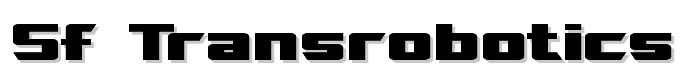 SF TransRobotics Extended font